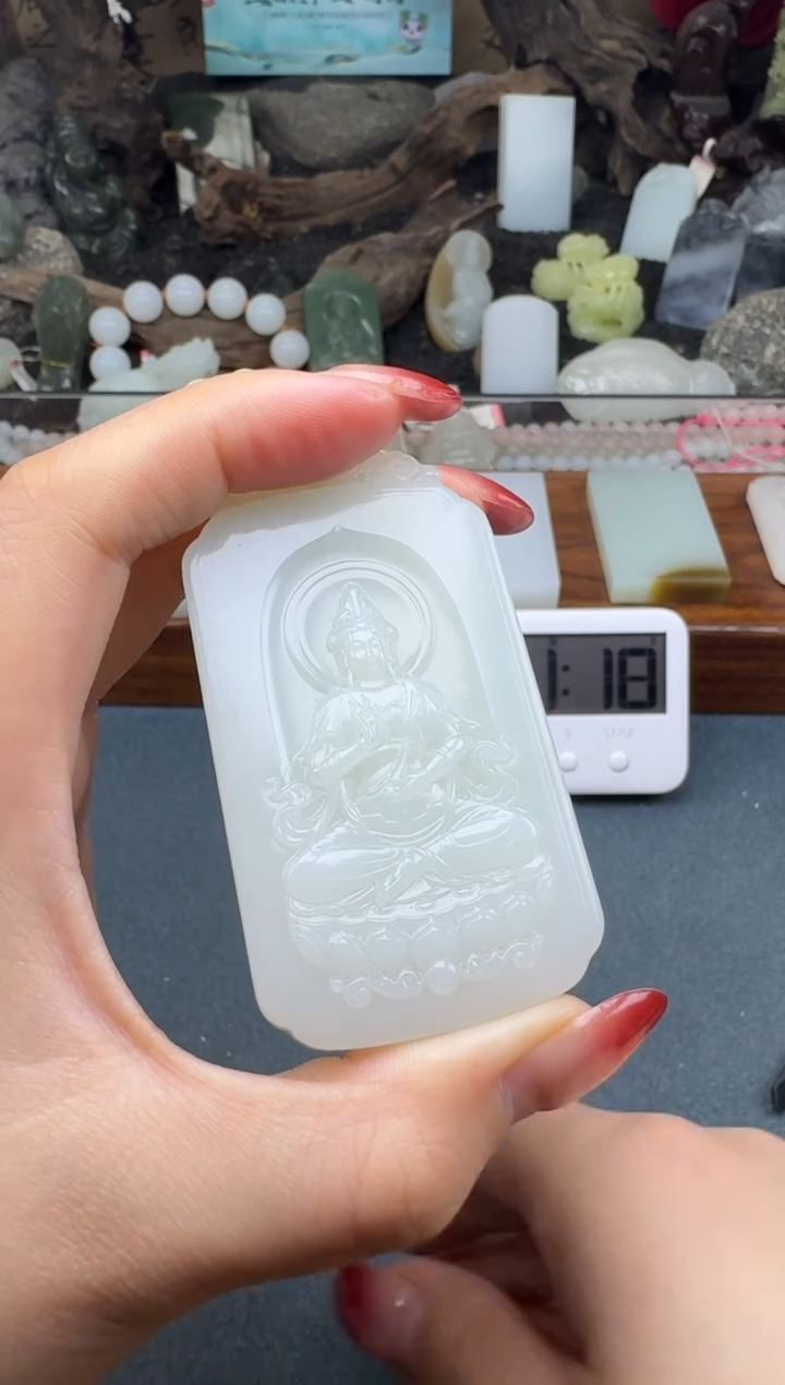 【闪购商品】和田玉未镶嵌颈饰垚垚