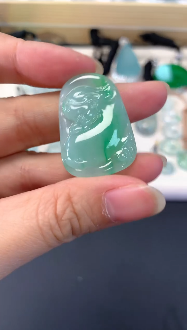 【闪购商品】翡翠吊坠(不含链)未镶嵌A155|1500