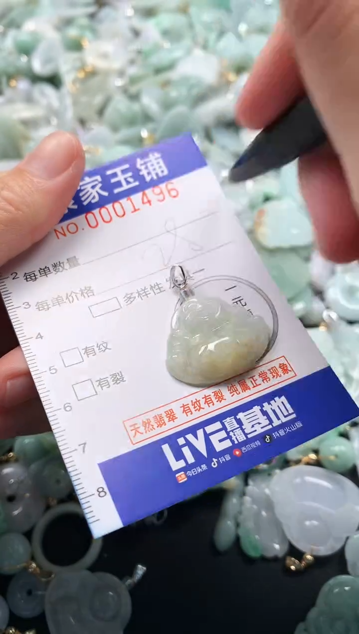 颈饰未镶嵌翡翠1496