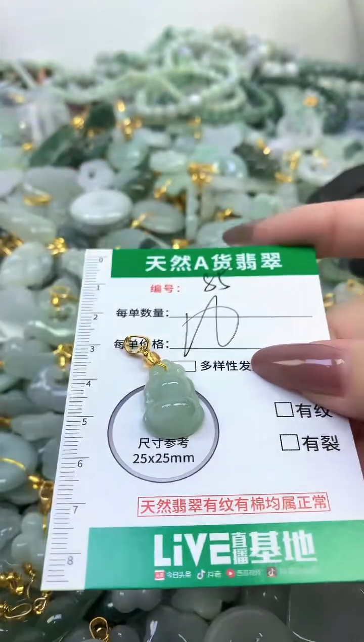 颈饰未镶嵌翡翠纯天然缅甸A货翡翠