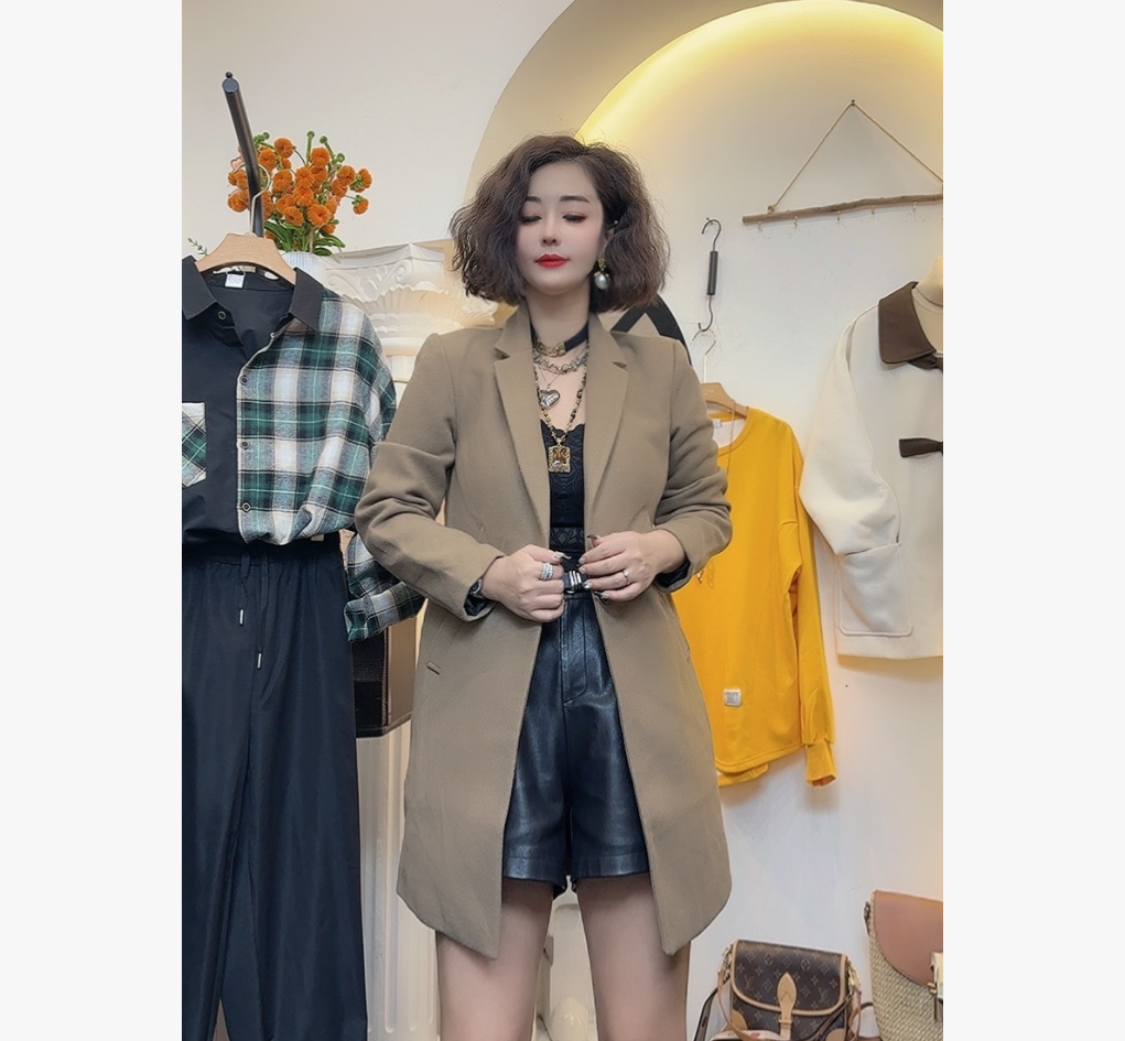 D25 102113 高品质气质西服显瘦休闲外套