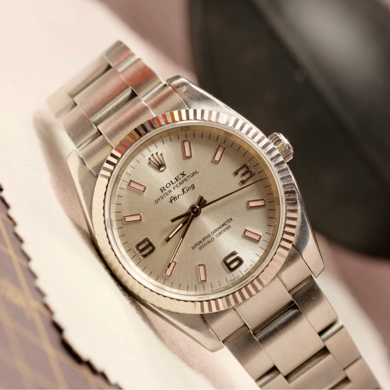 95新 Rolex/劳力士 空霸/114234-70190/中性机械单表
