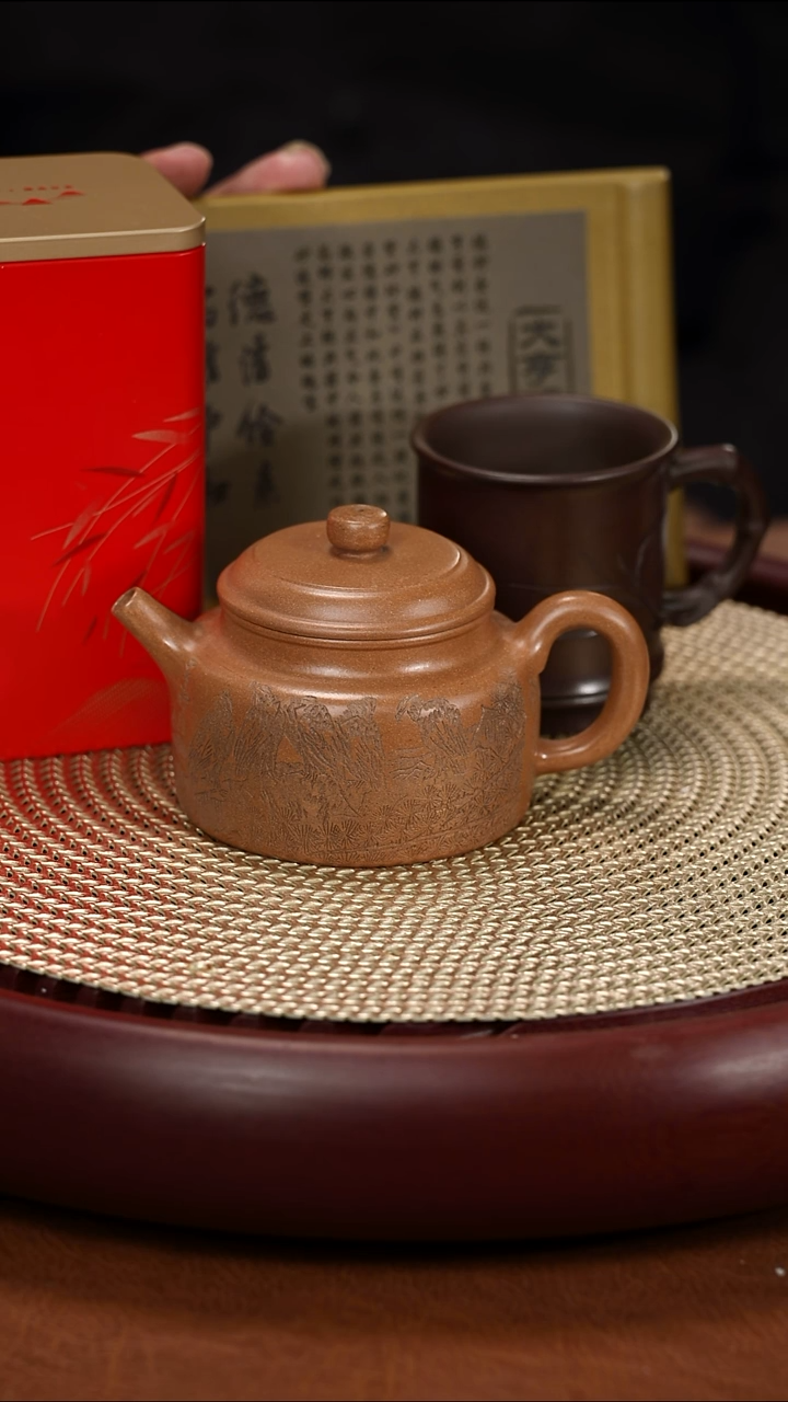 茶壶紫砂邵忠源 茶叶 杯子 德钟干泡