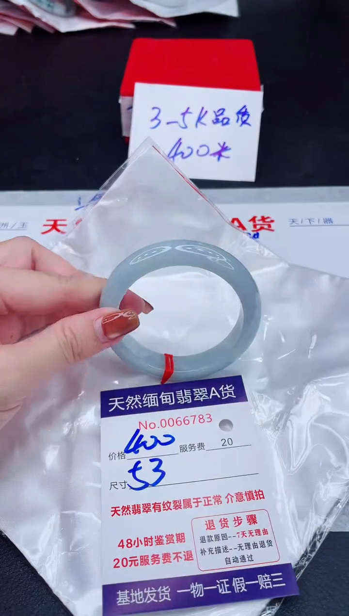 未镶嵌手镯翡翠400.00
