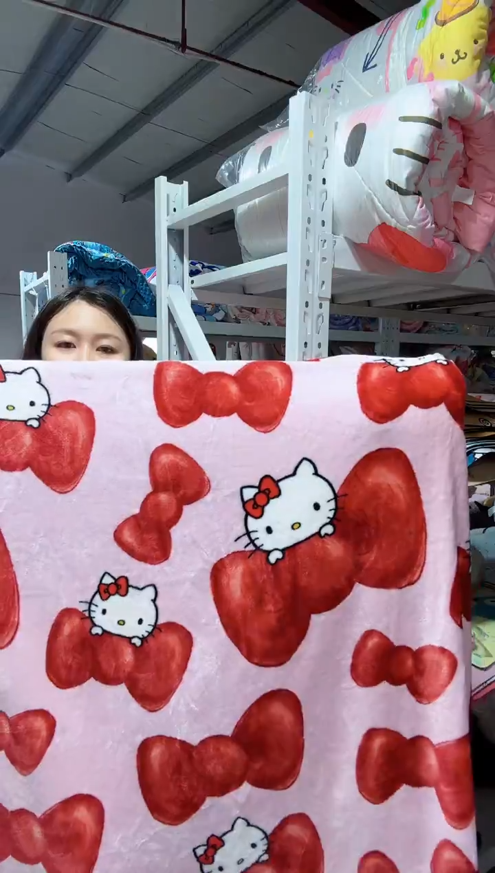 满35包邮     瑕疵150*-200  左右  绒毯子  