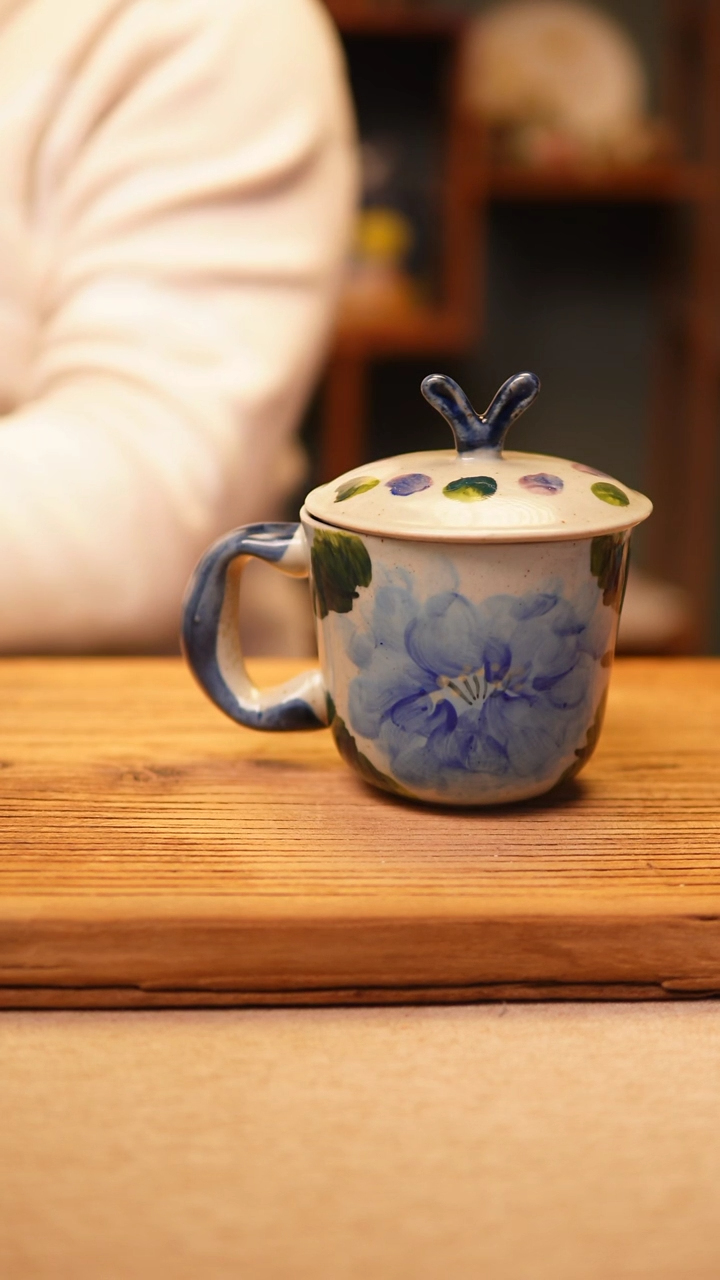 【闪购商品】@@陶园瓷舍@@纯手工手绘@高温釉下彩