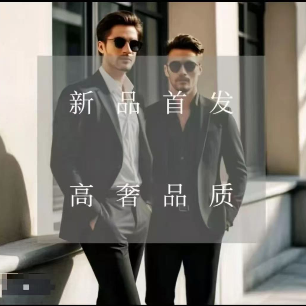 秋冬新款修身男士重工烫钻满天星T恤短袖时尚高奢