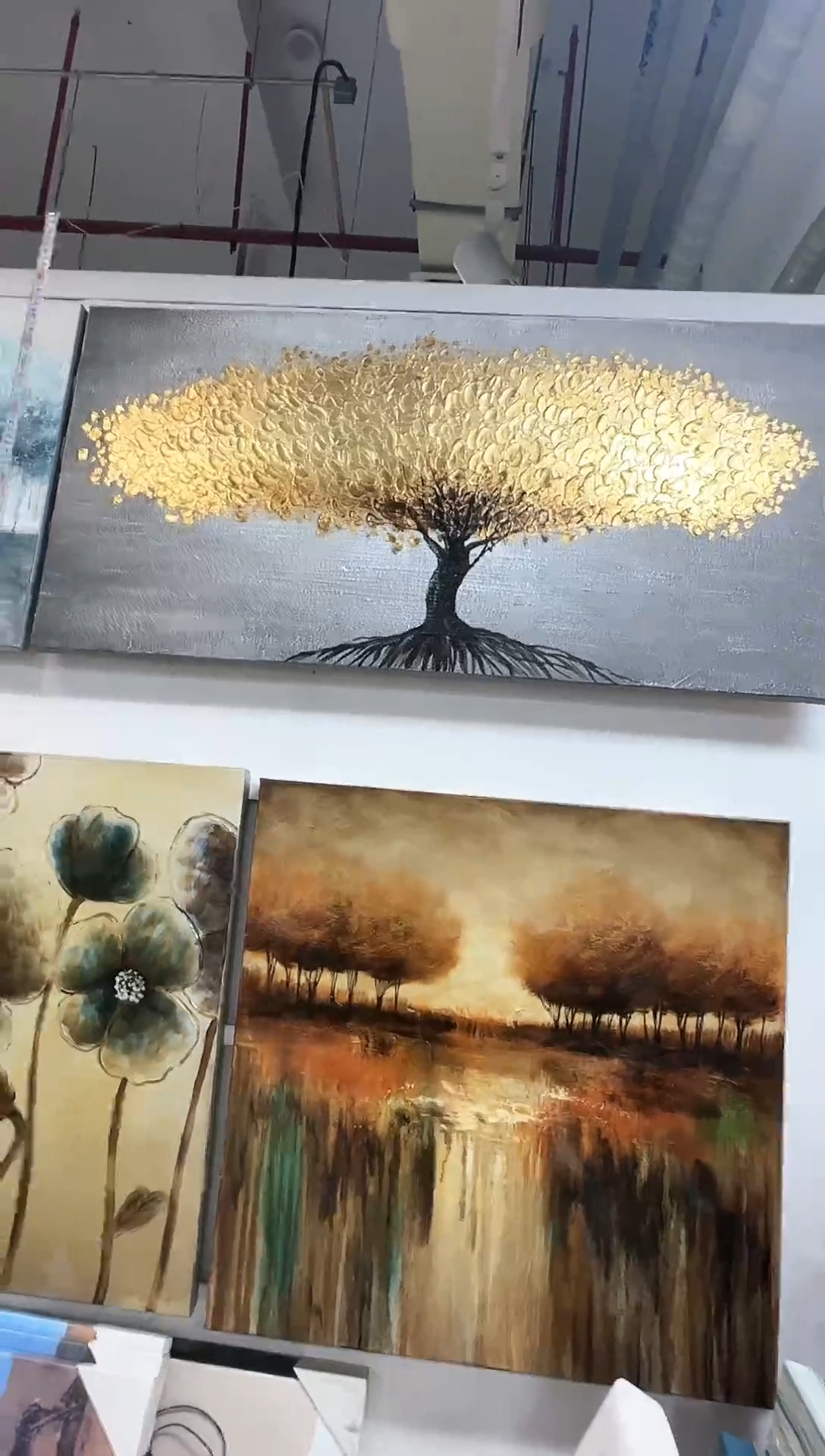 168现代艺术装饰画油画60cm*120cm