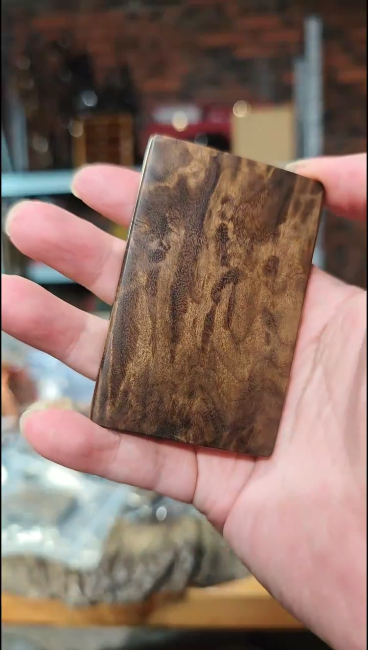 金丝楠无事牌手把件