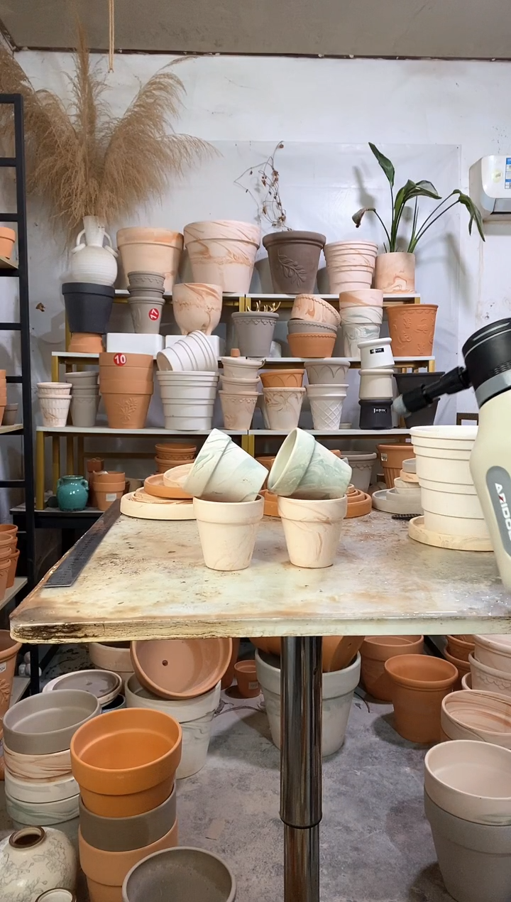 8*8陶盆 4盆无托