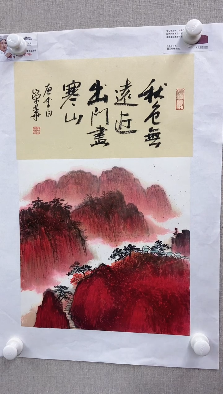 【闪购商品】国画辛崇华国画山水作品17