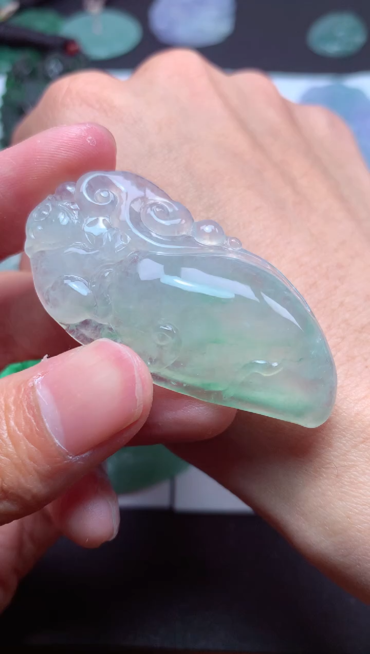 【闪购商品】翡翠颈饰未镶嵌天然翡翠