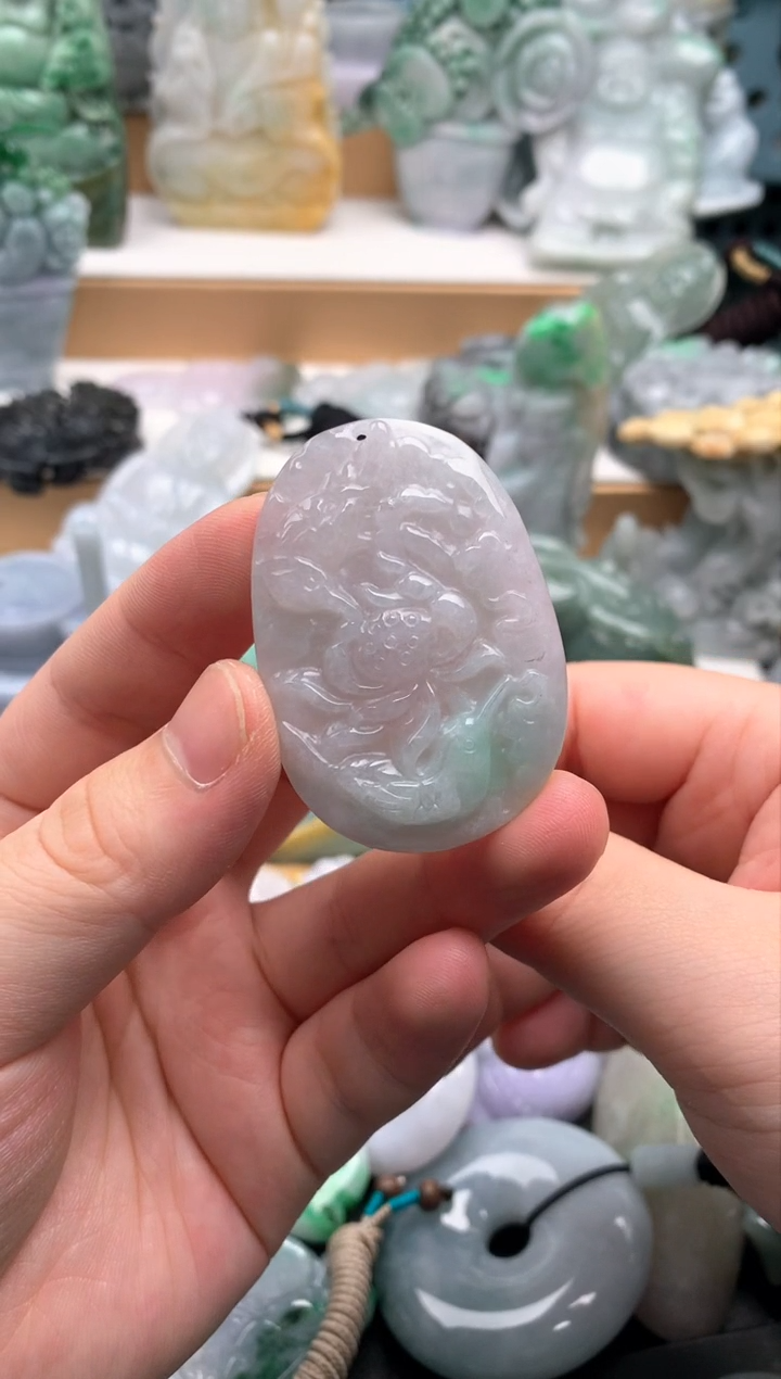 吊坠(不含链)未镶嵌翡翠1