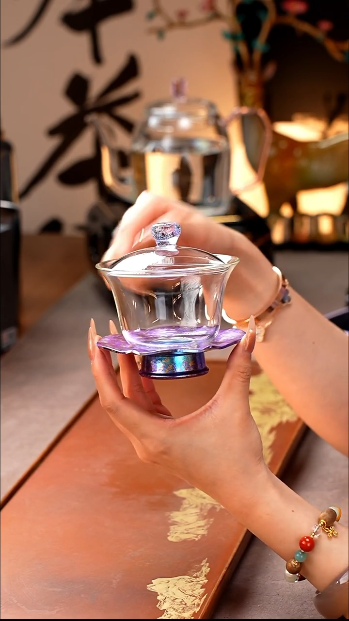 禾器/曜辰盖碗/太空紫