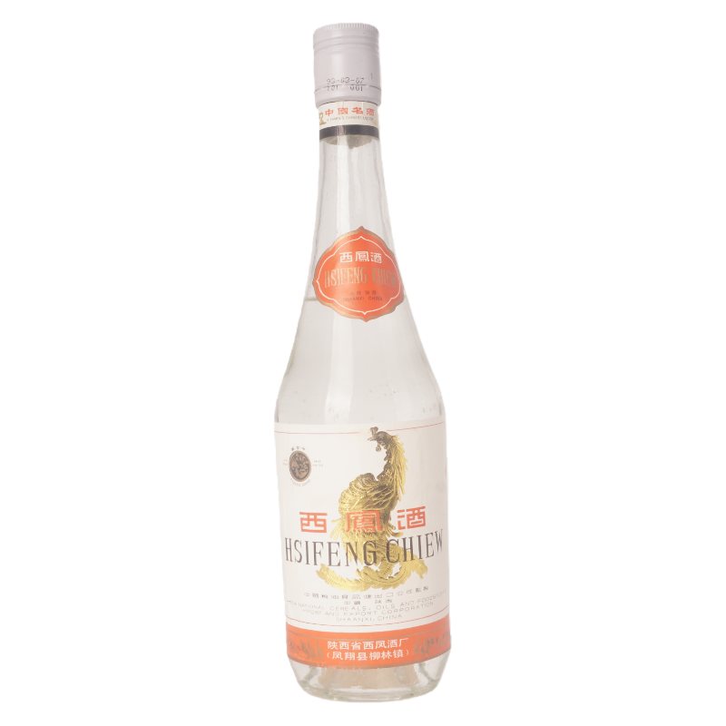  1993年西凤酒60度凤香型白酒500ml-0921