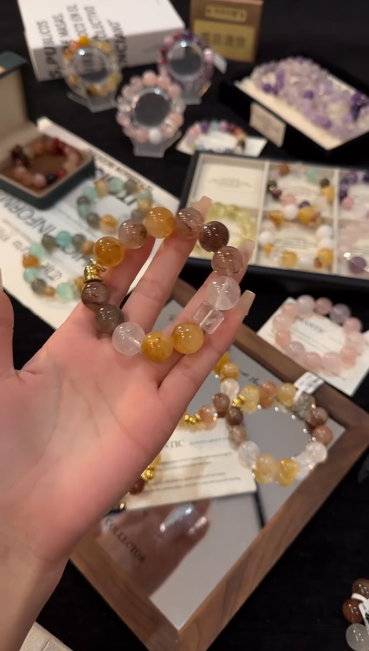 合金手链水晶黑金超x2886