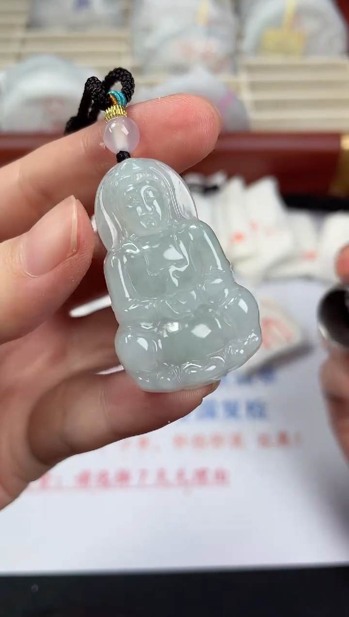 颈饰未镶嵌翡翠天然A货