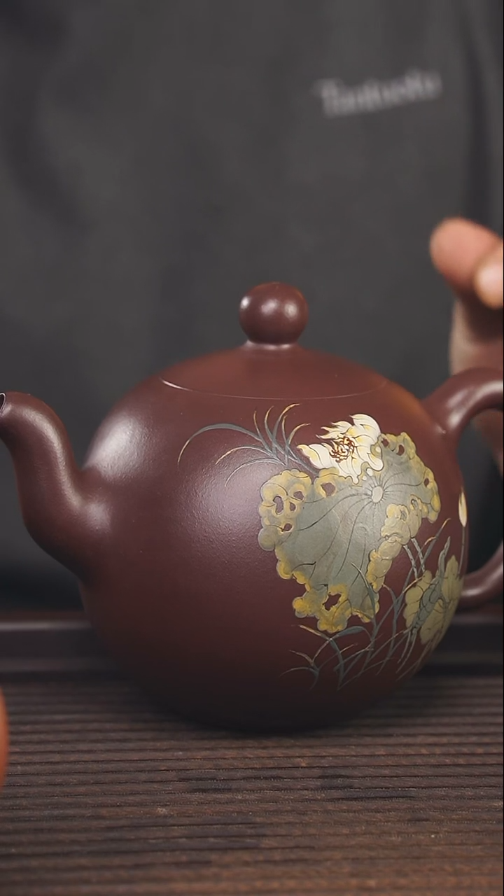【闪购商品】紫砂茶壶300cc顾氏手工紫砂