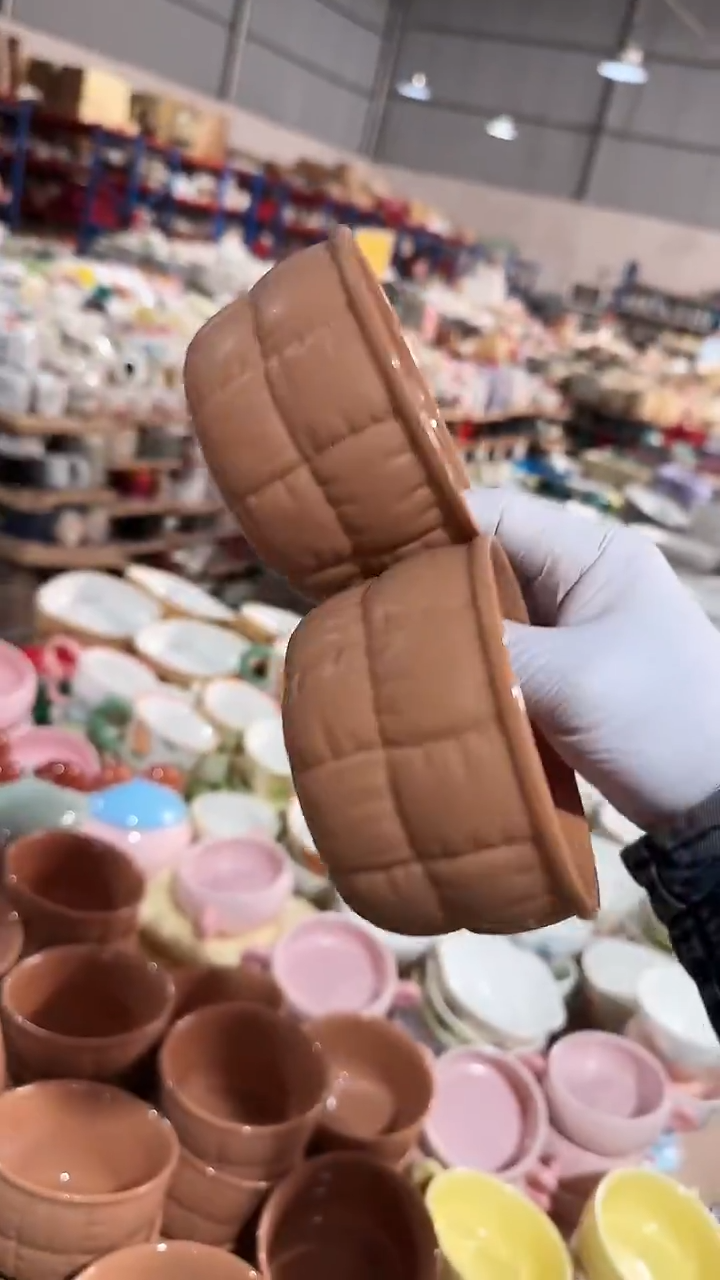 陶瓷2个米饭碗 微瑕凑满20元包邮