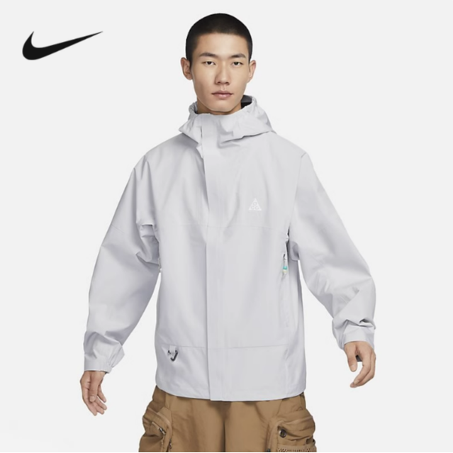 Nike耐克 男款 ACG 冲锋衣CASCADE运动休闲夹克外套DV9416-025