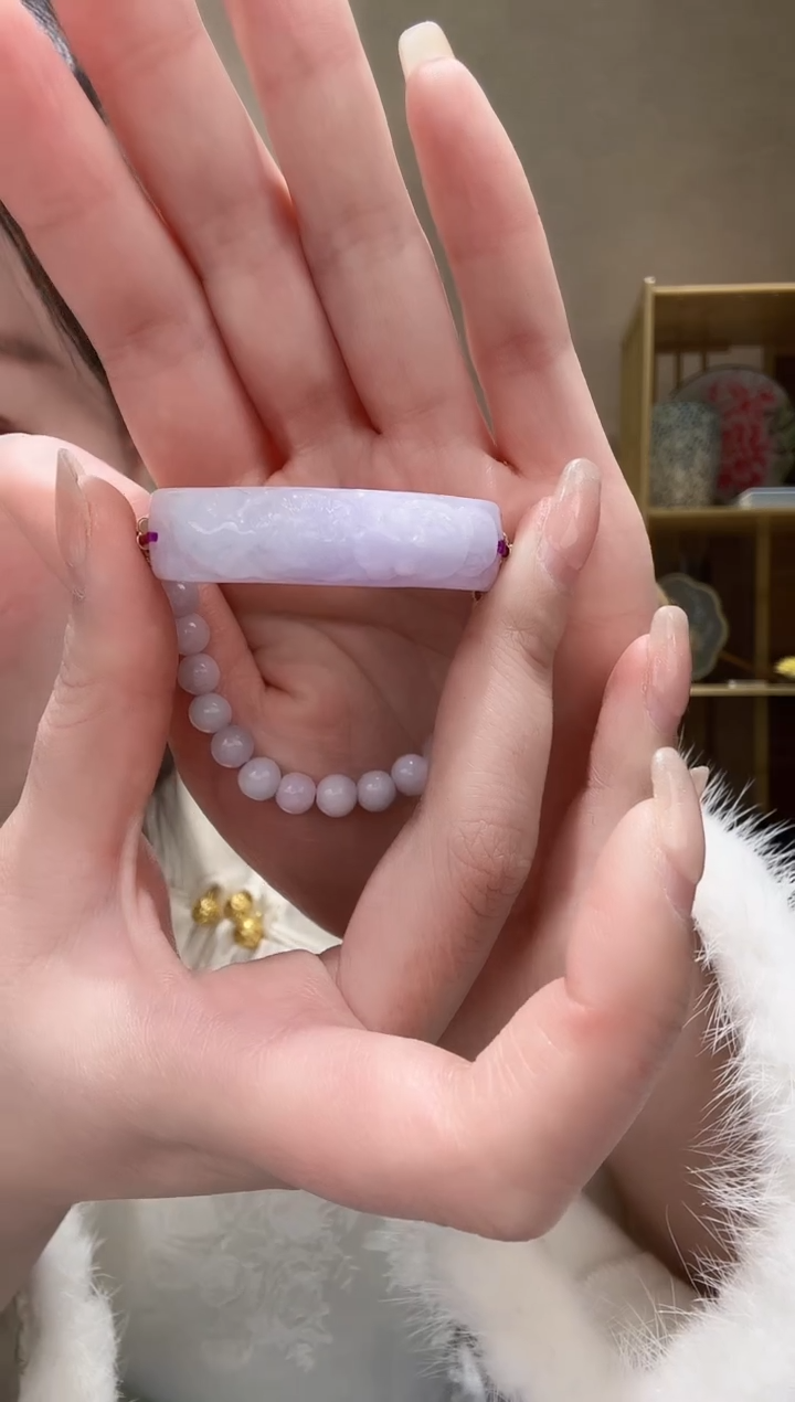 【闪购商品】翡翠颈饰未镶嵌手牌