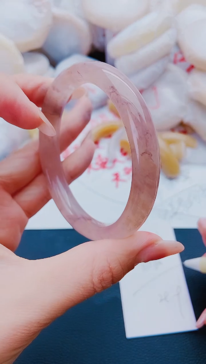 石英质玉手镯未镶嵌L116-60-61