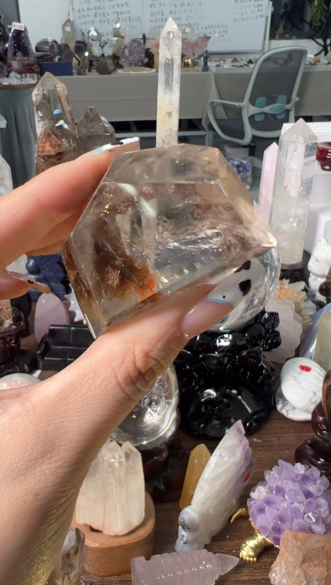 未镶嵌珠宝半成品水晶M849