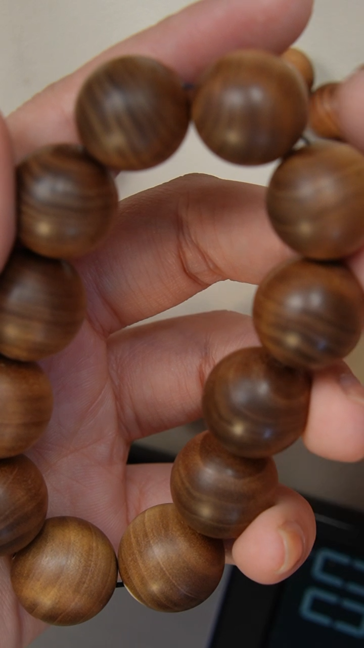 【闪购商品】檀香木手串/手链老山檀香2.0圆珠单圈土埋