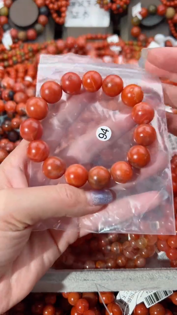 【闪购商品】南红玛瑙手串未镶嵌14
