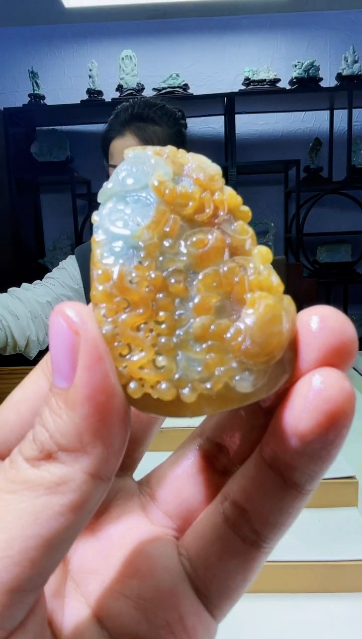 【闪购商品】定制翡翠未镶嵌毛货03070055