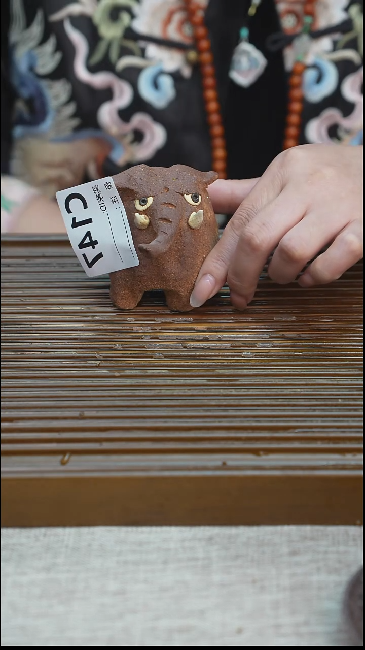 纯手工粗陶茶具每一只不一样