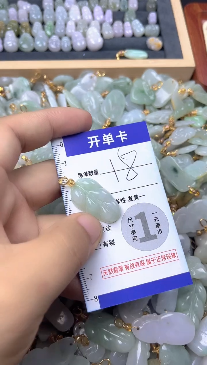 颈饰未镶嵌翡翠天然A货翡翠