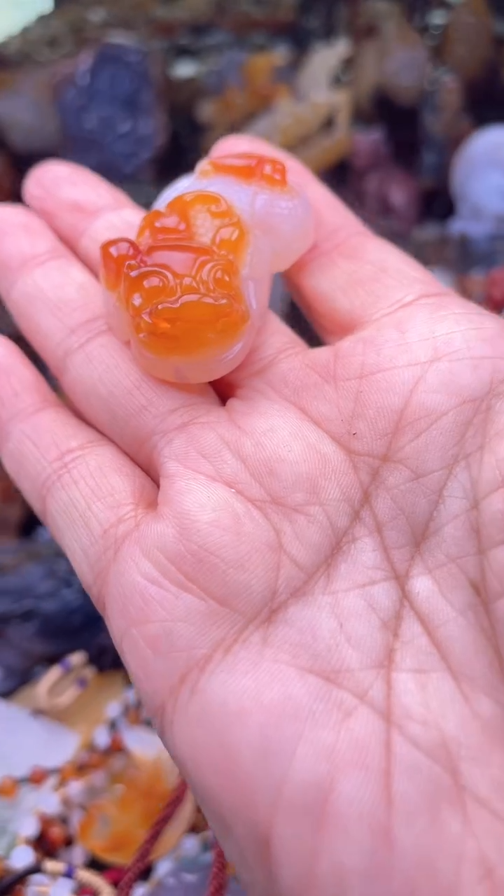 【闪购商品】玛瑙/玉髓颈饰未镶嵌AA