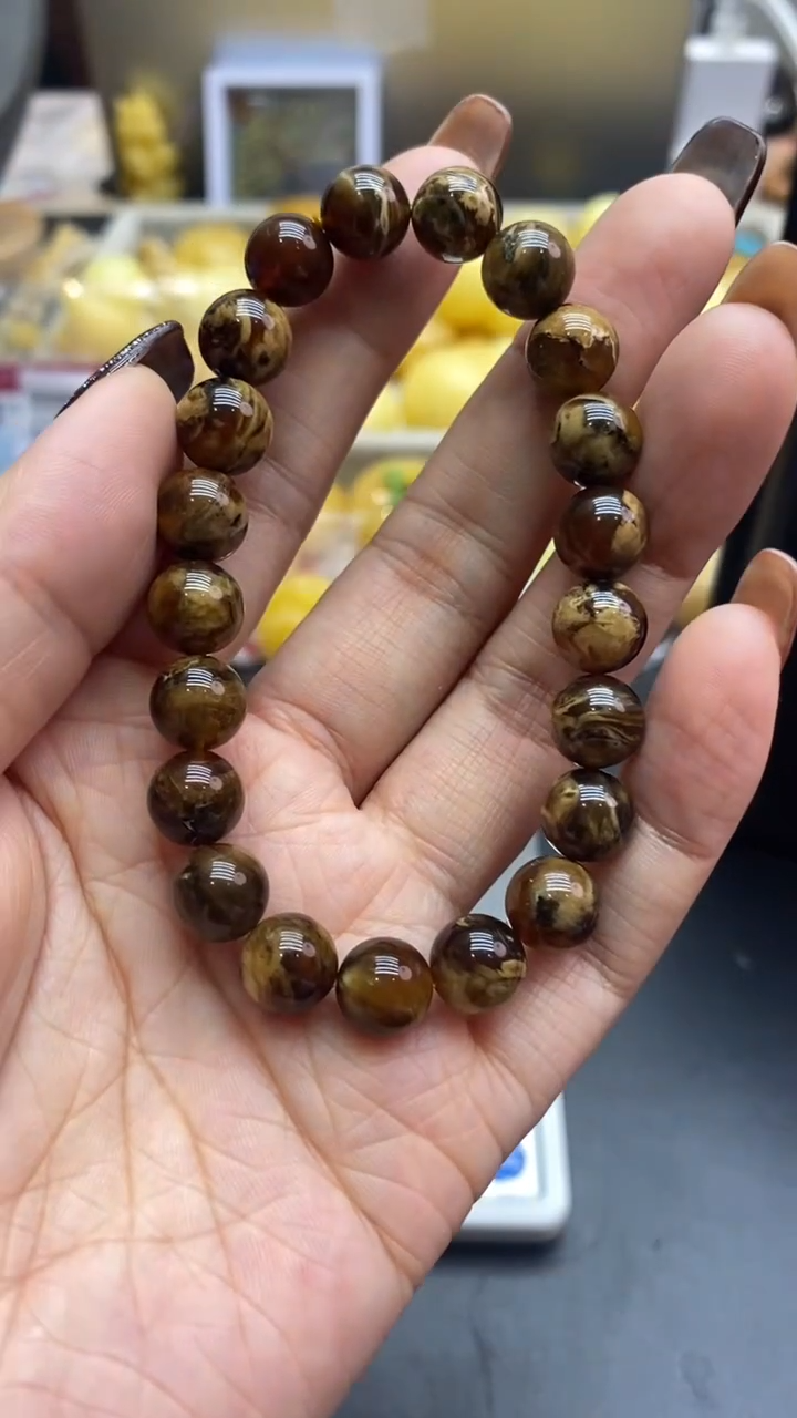 琥珀未镶嵌珠宝奇石云*澹625