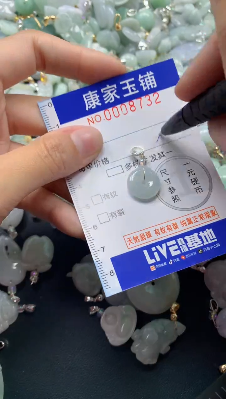 颈饰未镶嵌翡翠8732