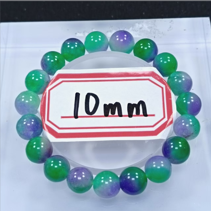 紫绿春彩10mm手串发一条B112
