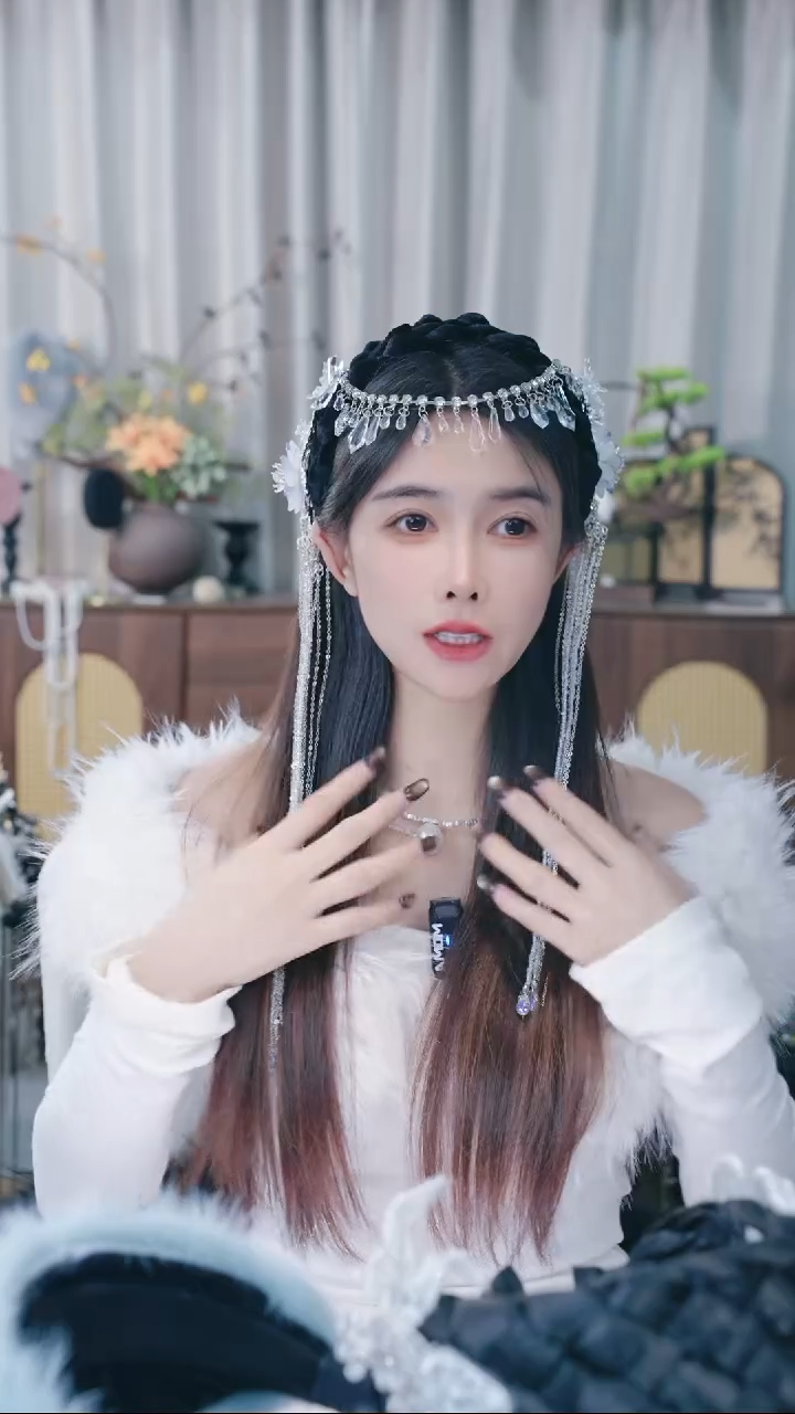 合金布艺轻奢高定发箍 A015