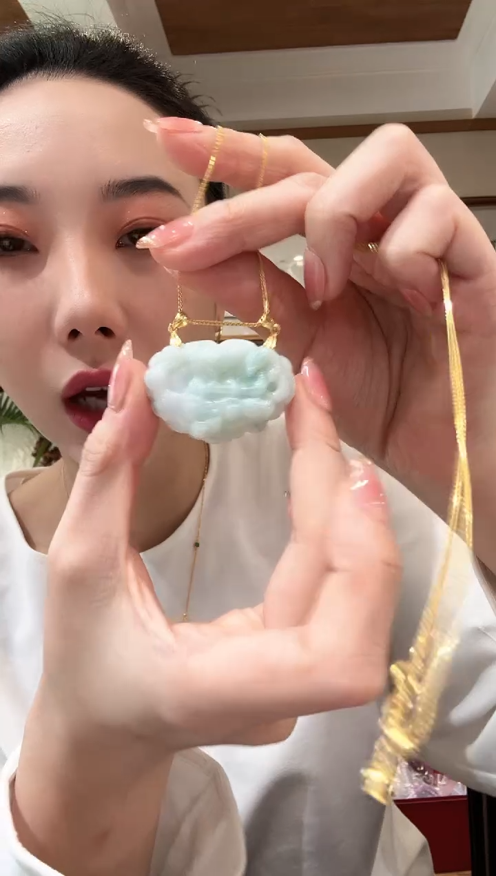 【闪购商品】翡翠颈饰未镶嵌国风