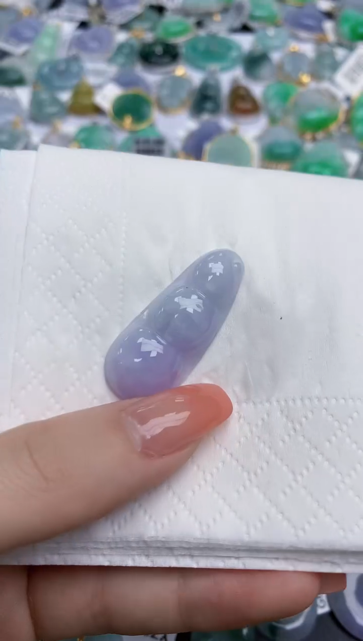 【闪购商品】翡翠颈饰未镶嵌天然缅甸翡翠A货