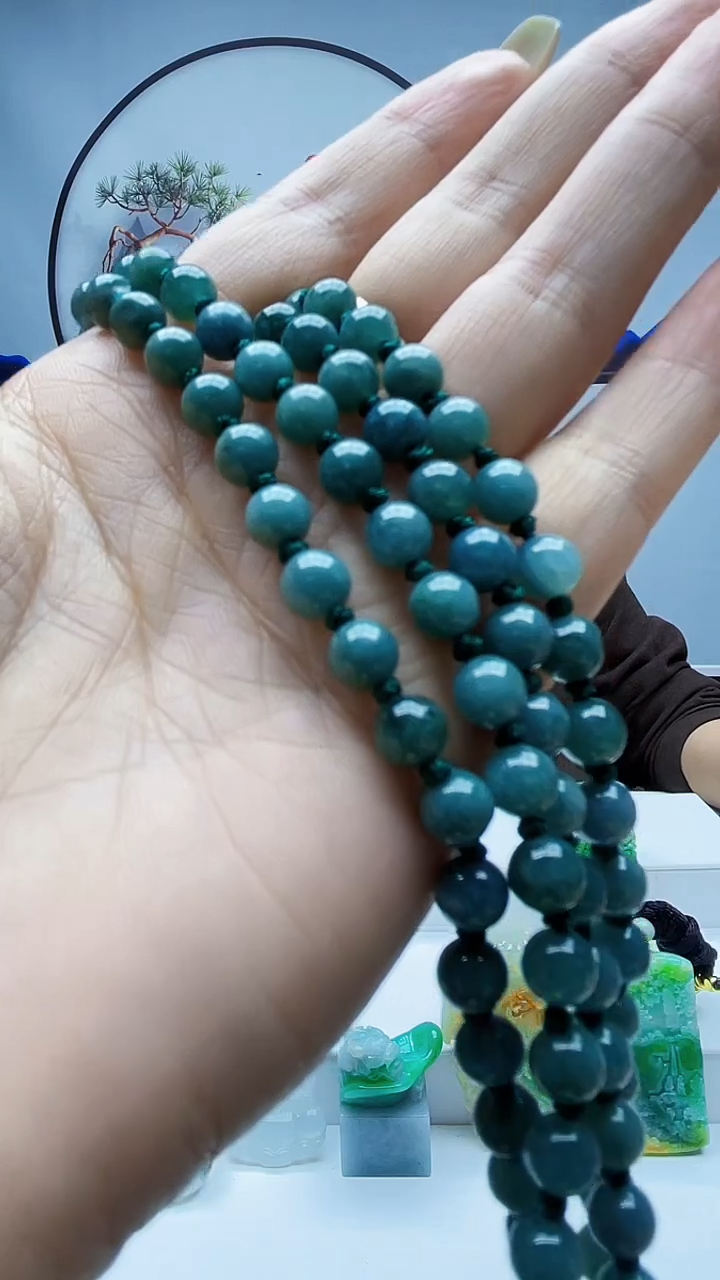 未镶嵌定制翡翠毛货挂件40