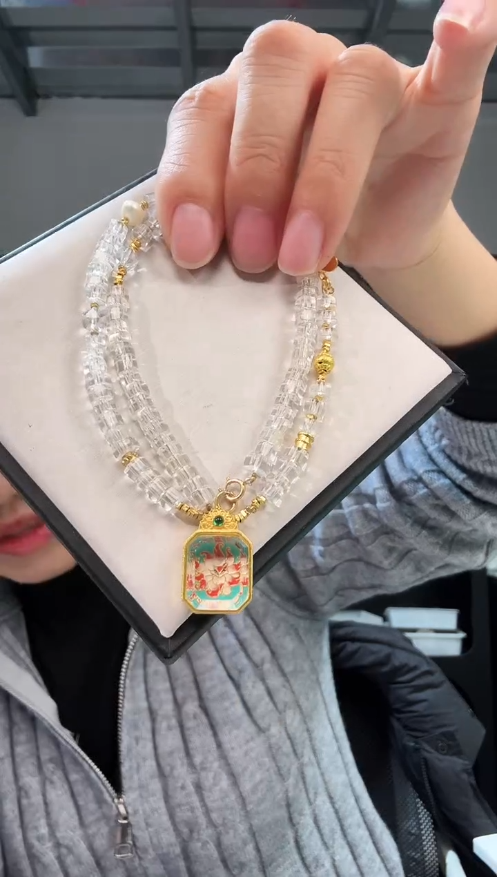 项链未镶嵌水晶优0629