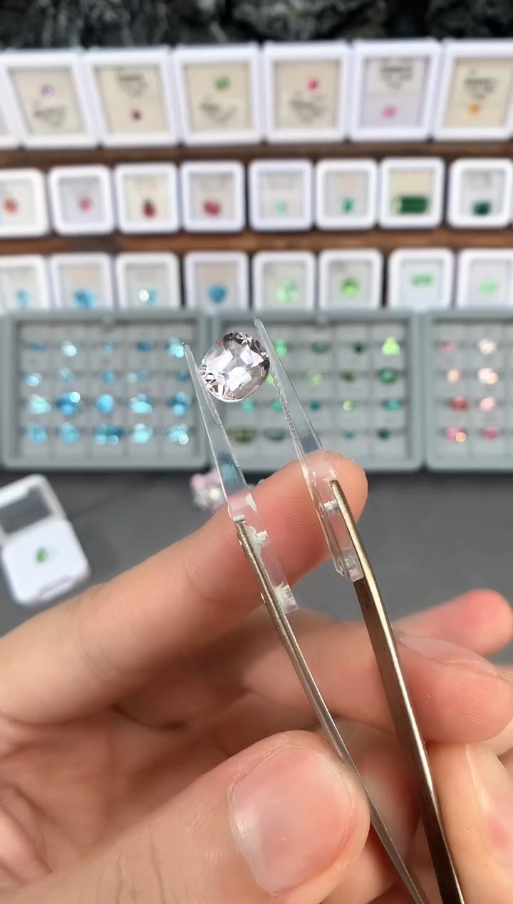 【闪购商品】定制绿柱石（摩根石）裸石未镶嵌c10   2.91ct