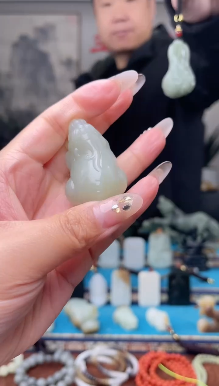 【闪购商品】和田玉挂件未镶嵌1