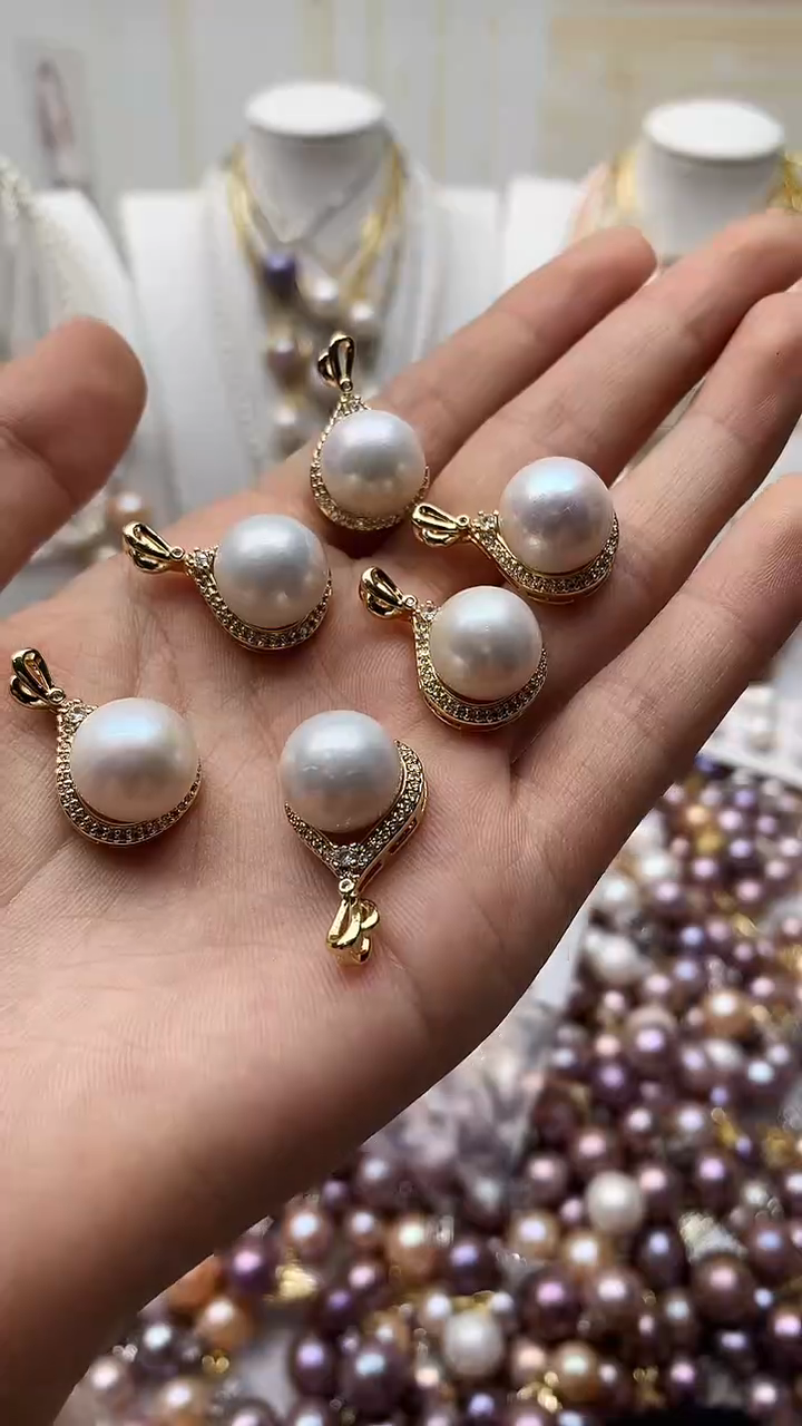 颈饰未镶嵌淡水珍珠048