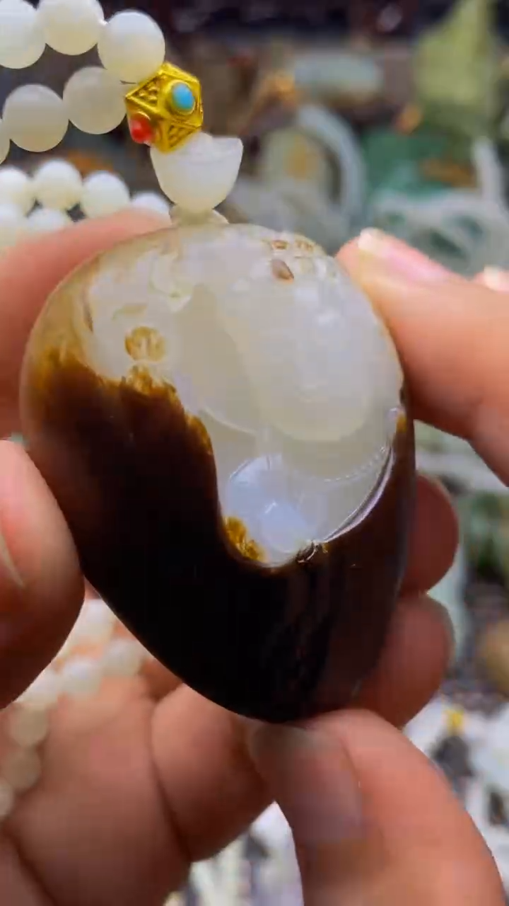 未镶嵌和田玉挂件1