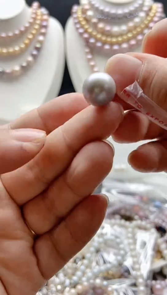 淡水珍珠未镶嵌颈饰1