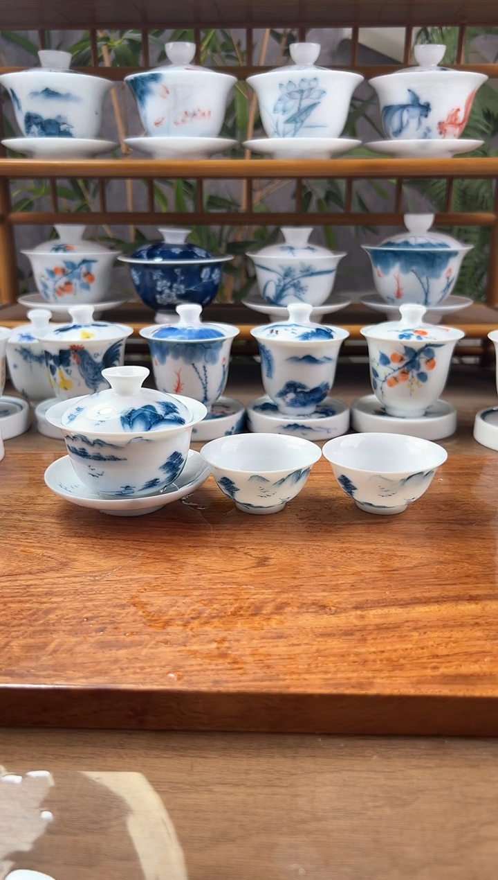 微瑕寒江独钓80ml三才+小玉兰杯2个
