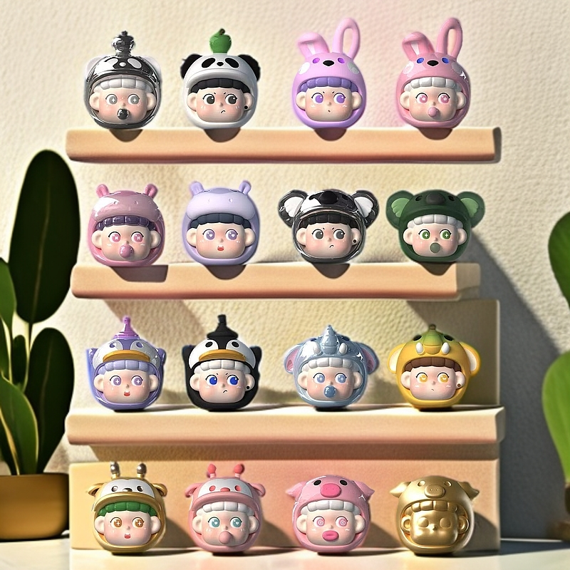 【拆袋】老baby萌粒盲盒1颗潮玩盲盒直播