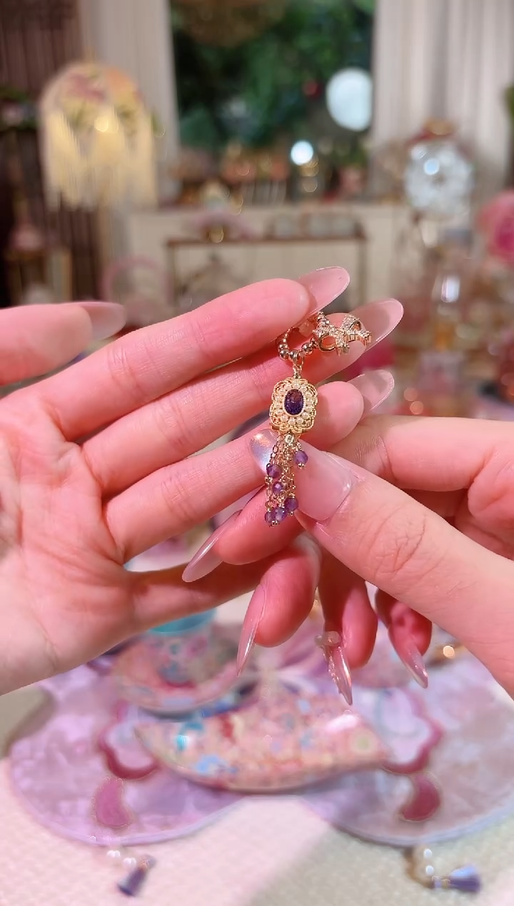 提溜如图---紫水晶--如图