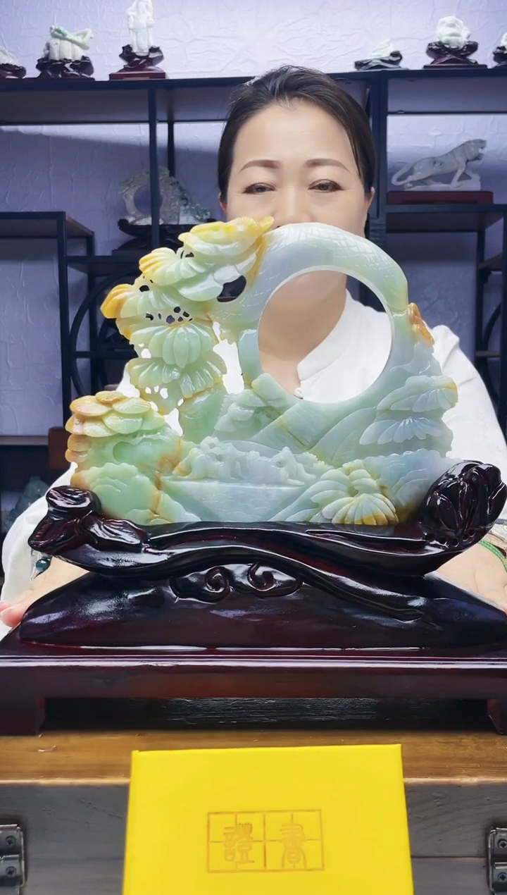 定制翡翠未镶嵌毛货05310093